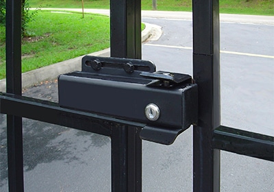 driveway gate lock