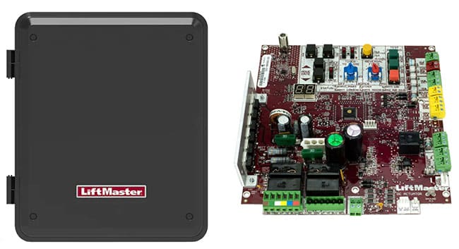 driveway gate opener standard control panel