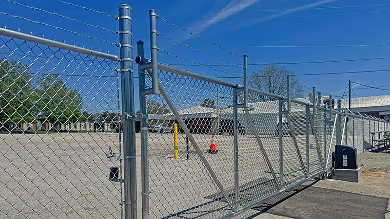 Commercial-automatic-sliding-gate-installed-for-the-City-of-Jasper-Georgia